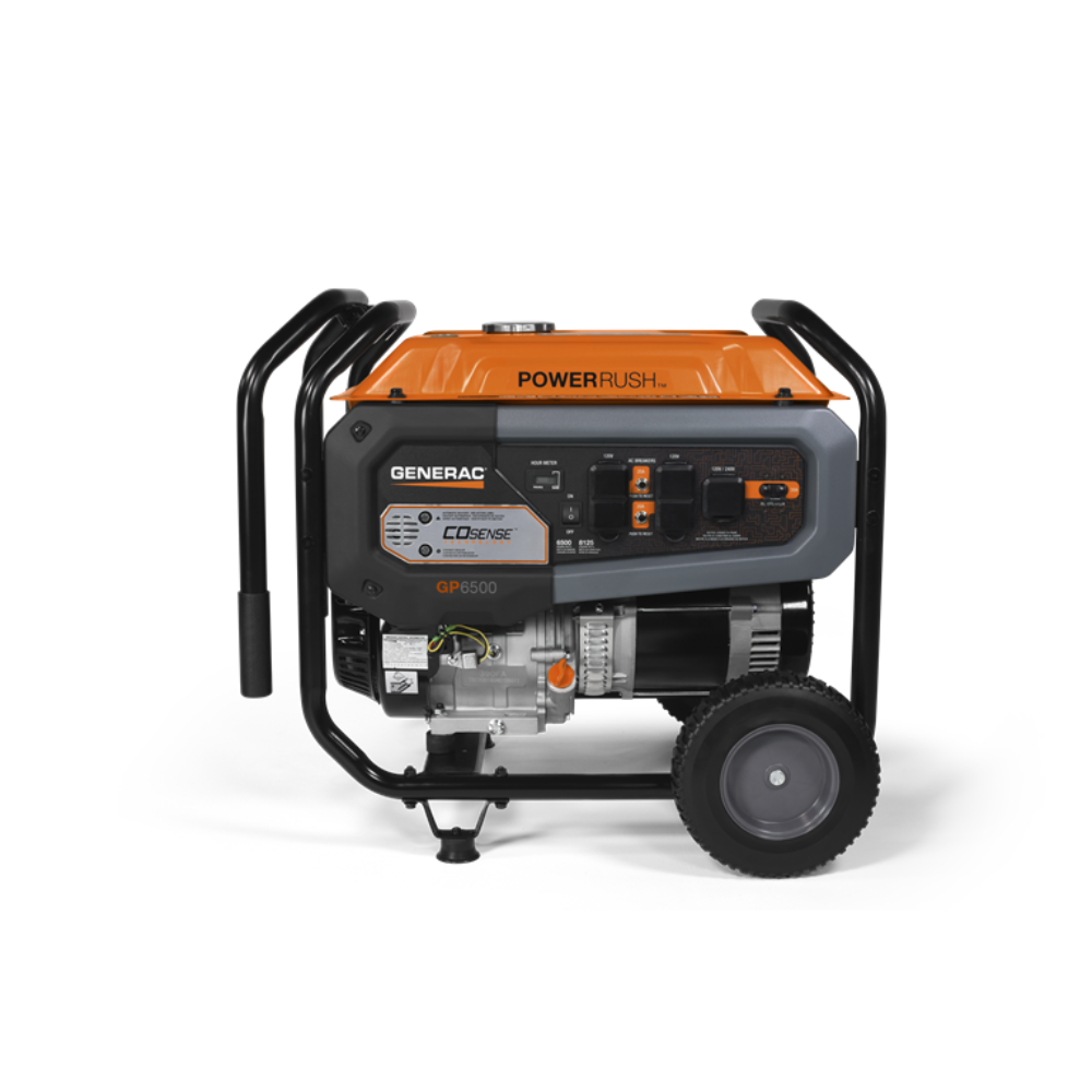 GENERAC GP Series 6500 COSENSE 50ST Portable Generator from GME Supply